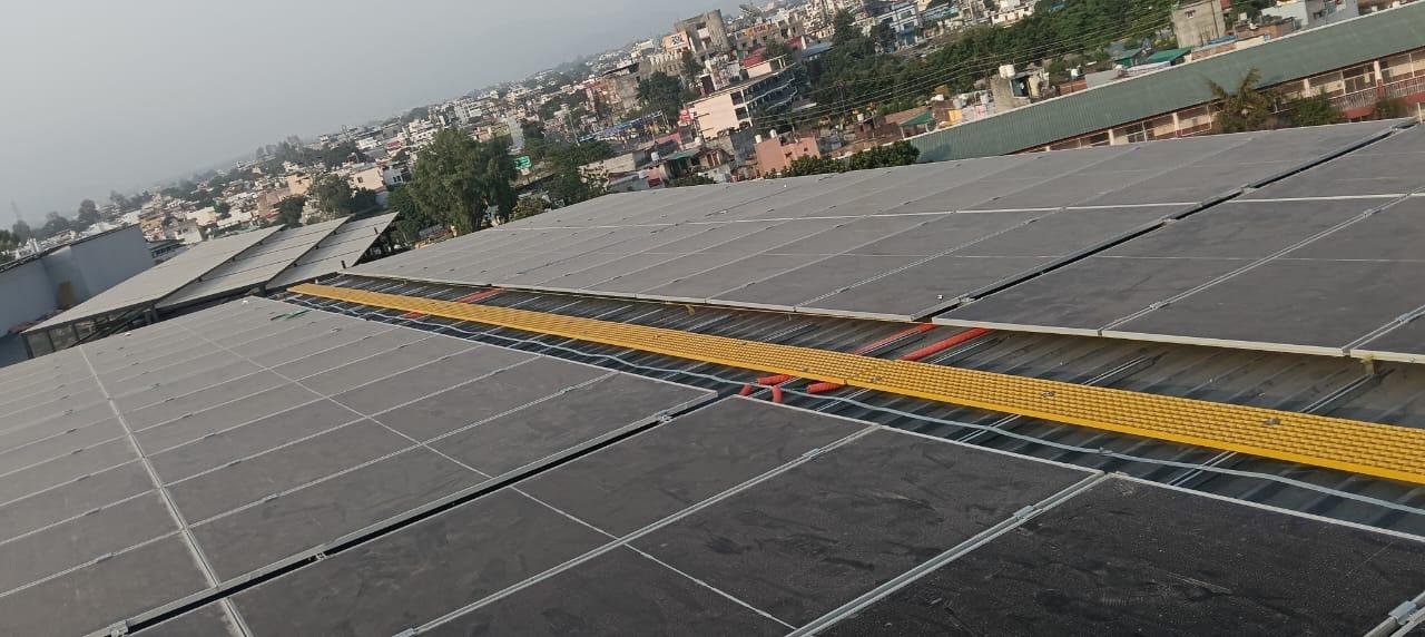 Vihan Hospitality Hotel Clarks Inn rooftop solar